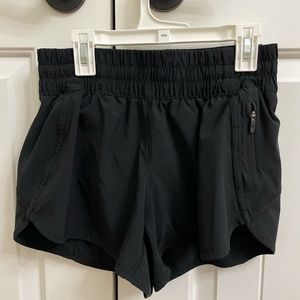 Black Track That Lululemon Shorts 5"